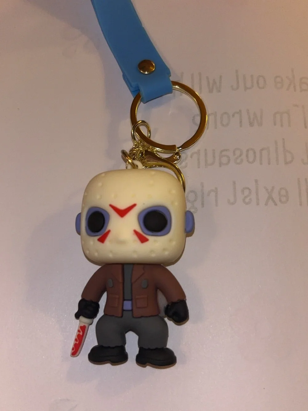3D horror movie character keychains